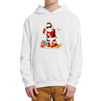 Baseball Santa Playing Baseball Cool Christmas Santa Baseball Player 2 Urban Pullover Hoodie | Artistshot