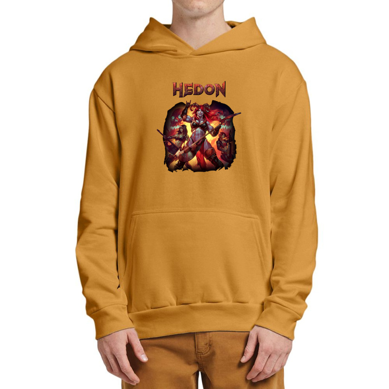 Hedon Album Cover Art (clothing Splash) Urban Pullover Hoodie | Artistshot