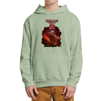 Hedon Bloodrite Cover Art (clothing Splash) Urban Pullover Hoodie | Artistshot