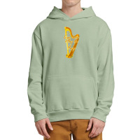 Music Instruments Harp Clef 1 Urban Pullover Hoodie | Artistshot