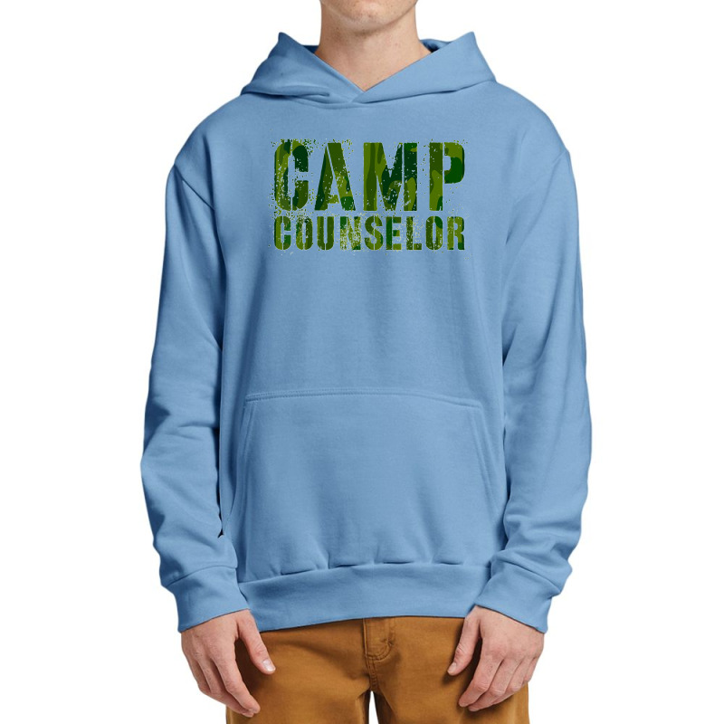 Camo Camp Counselor Summer Teacher Instructor Coach 2022 Urban Pullover Hoodie | Artistshot