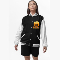 Trumpkin Halloween   Make Halloween Great Again   Funny Bomber Jacket | Artistshot