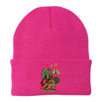 Ancient Aztec Warrior Dln8 Aliens At Tenochtitlan T Shirt Beanie | Artistshot