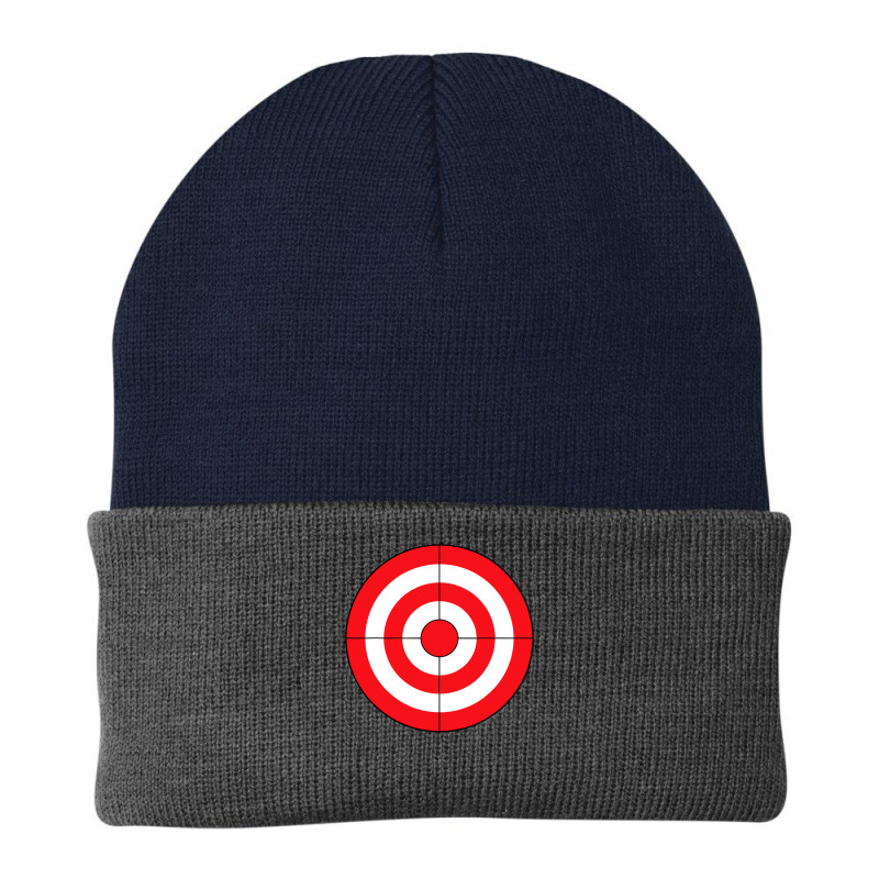 Bullseye Target Lazy Diy Halloween Costume Darts Shooting Beanie | Artistshot