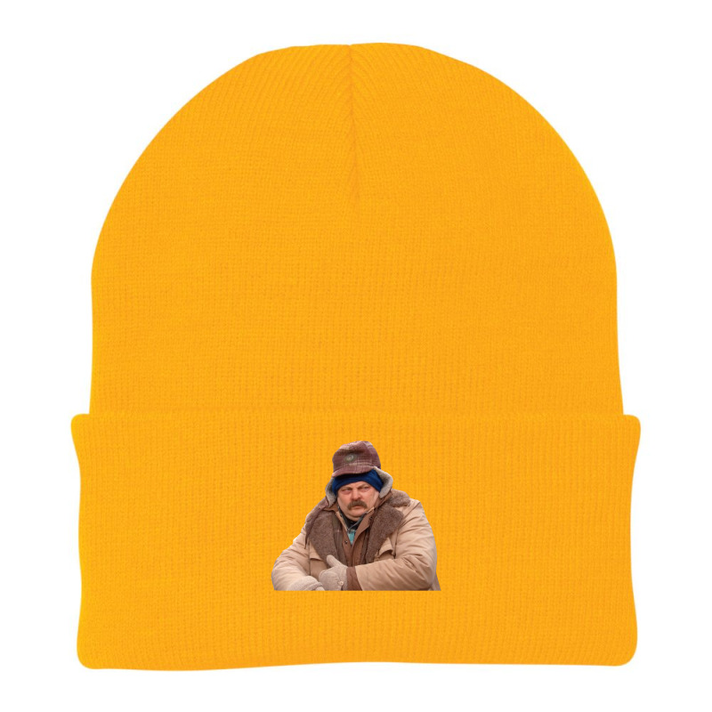 Ron Swanson Art Beanie by cm-arts | Artistshot