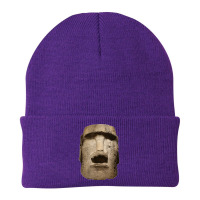 Easter Island Moai Statue Monolith World Mystery Beanie | Artistshot