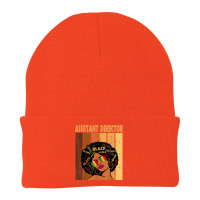 Assistant Director Afro African American Black History Month Painting Beanie | Artistshot