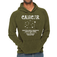 Cancer Zodiac Sign Vintage Hoodie | Artistshot