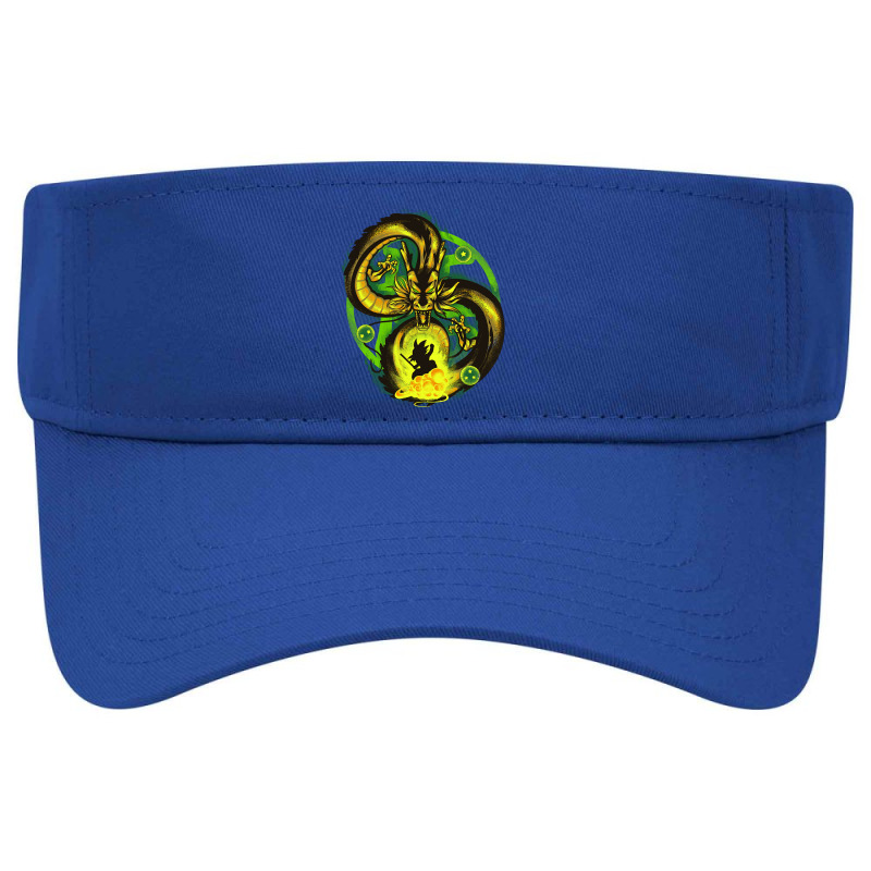 Attack Of Shenron 4 Visor hat by greggjvandervor | Artistshot