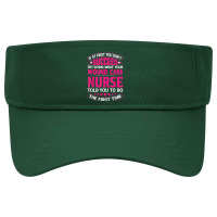 Funny Wound Care Nurse Life Nursing Registered Nurses T Shirt Visor Hat | Artistshot