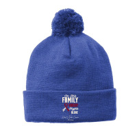 Oral Head & Neck Cancer In This Family Nobody Fights Alone T Shirt Pom Pom Beanie | Artistshot