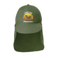 Retro I Raise Tiny Dinosaurs Funny Vintage Bearded Dragon Men Women Sun Shade Cap | Artistshot