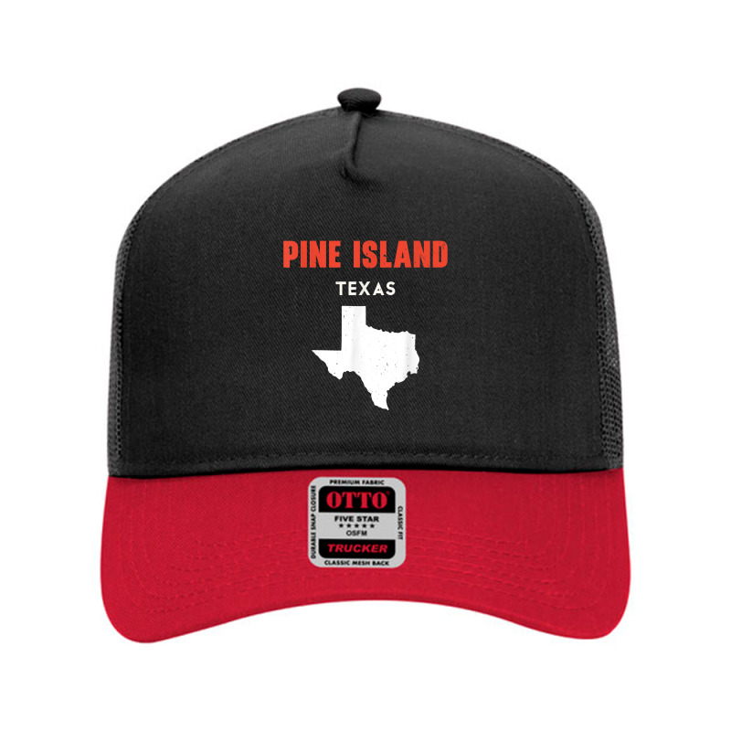 Pine Island Texas Usa State America Travel Texas T Shirt Mesh Back Trucker Hat by bendlelobeltzoer | Artistshot