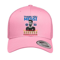 Ballon D'or 2021 Thank You Messi 30 Number 7x Golden Shoe Retro Trucker Cap | Artistshot