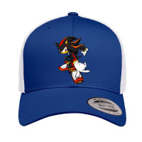 New Style Black Hedgehog Retro Trucker Cap | Artistshot