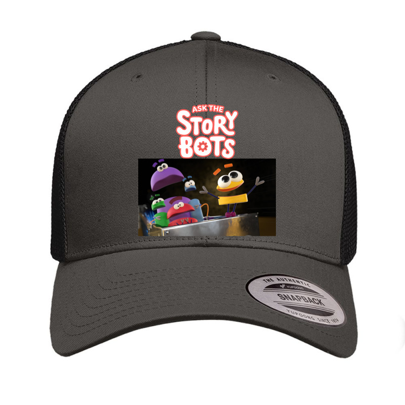 Ask The Storybots Retro Trucker Cap by yaukhti | Artistshot