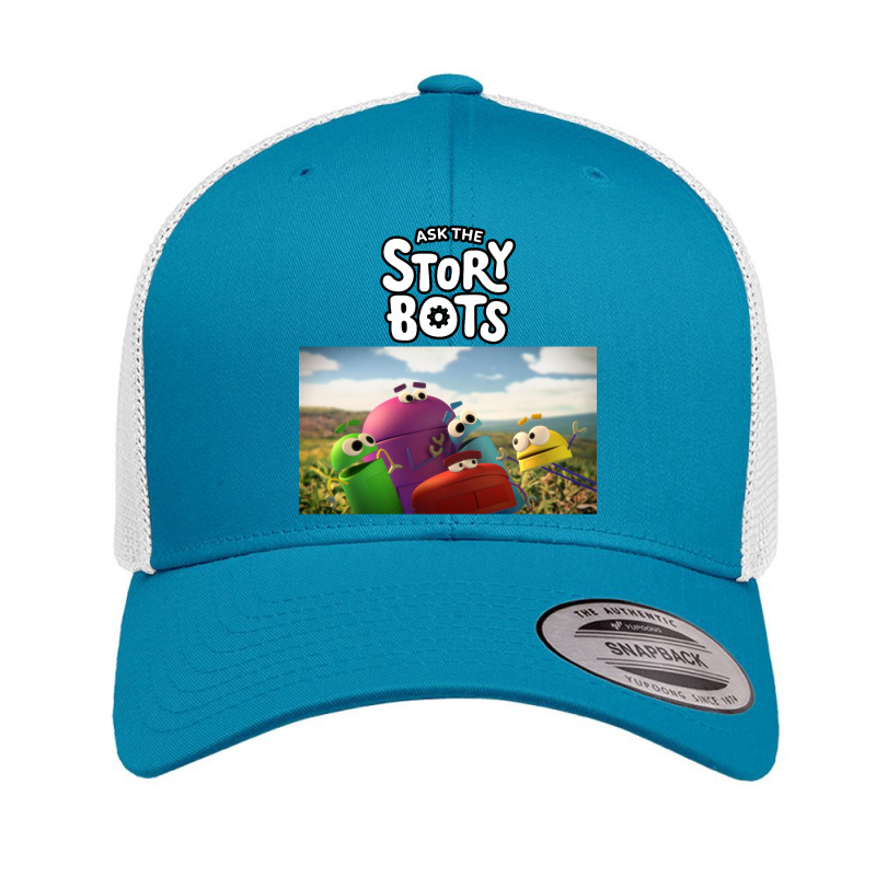 Ask The Storybots Retro Trucker Cap by bisnisharam | Artistshot