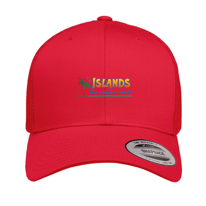 Resto, Islands Burgers Retro Trucker Cap | Artistshot