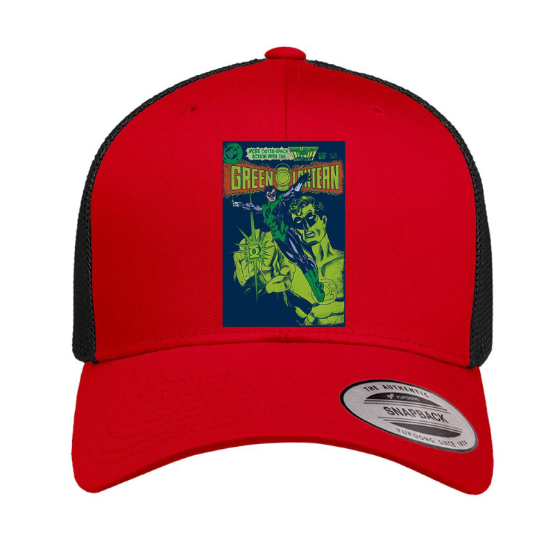 Green Lantern, Vintage Cover, Retro Trucker Cap | Artistshot