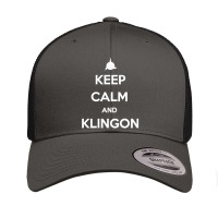 Calm Klingon Retro Trucker Cap | Artistshot