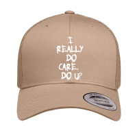 I Really Do Care Do U Melania Trump Retro Trucker Cap | Artistshot