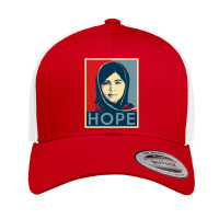 Malala Yousafzai Retro Trucker Cap | Artistshot