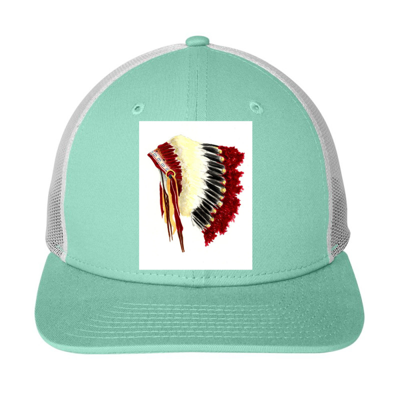 Native American Headdress Snapback Trucker Cap by magicbooshrooms | Artistshot