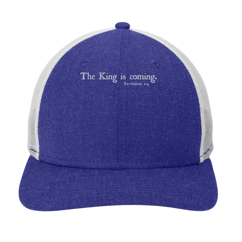 The King Is Coming Revelation 14 Christian Rapture Bible T Shirt Snapback Trucker Cap by derosaatlamos | Artistshot