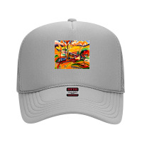 Cartoon Character Thundershower Men Women Foam Trucker Hat | Artistshot