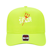 Your Soul Is Sold Funny Demon Halloween Trident Present T Shirt Adjustable Baseball Cap | Artistshot