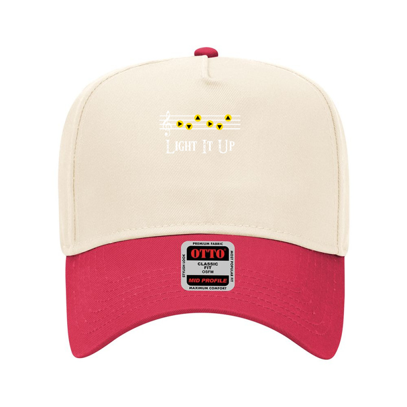 Light It Up .png Adjustable Baseball Cap by SusieTucker | Artistshot