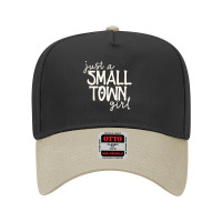 Just A Small Town Girl Casual Country Womens Chic Adjustable Baseball Cap | Artistshot