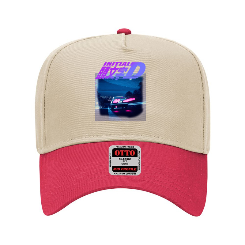 Initial D Neon Ae86 Adjustable Baseball Cap by cm-arts | Artistshot