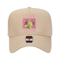 Transformers Bumblebee Valentines Day Love Machine V-neck Adjustable Baseball Cap | Artistshot