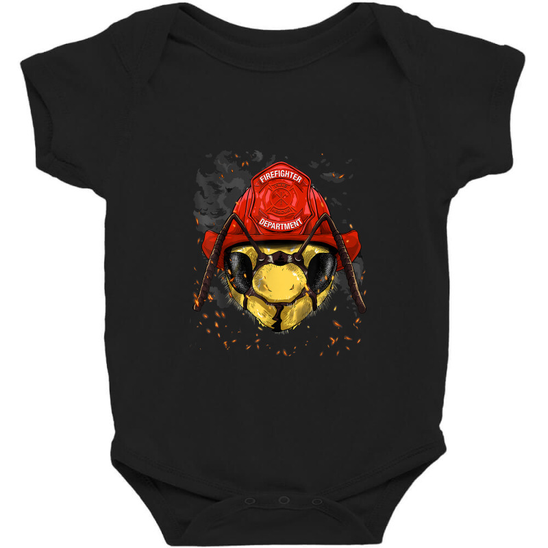 Bee Firefighter Beekeeping Bee Honeybee Lover Baby Bodysuit | Artistshot