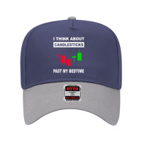 Stock Market Stock Trading Candlestick Adjustable Baseball Cap | Artistshot