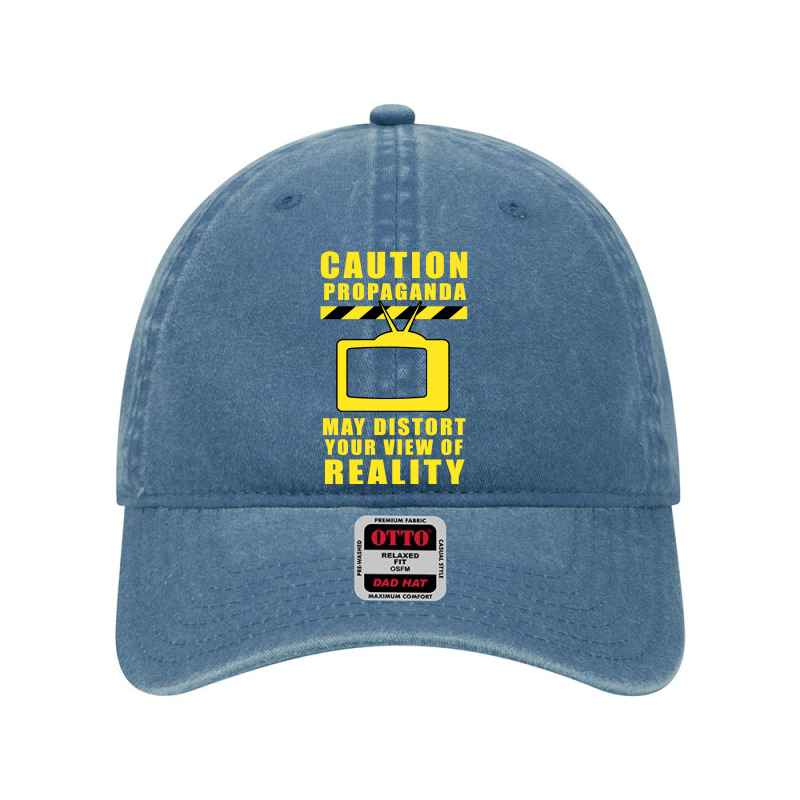 Graphic Music Propaganda Funny Gift Dyed Cap by Artist-Finnegan | Artistshot