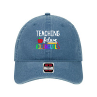 Teaching Future Bilinguals, Bilingual Spanish Teacher T Shirt Dyed Cap | Artistshot