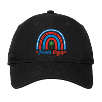 Punta Cana Rainbow Adjustable Cap | Artistshot