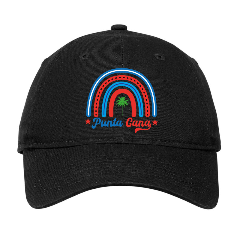 Punta Cana Rainbow Adjustable Cap by spreadshirt.com/Wolf shop | Artistshot