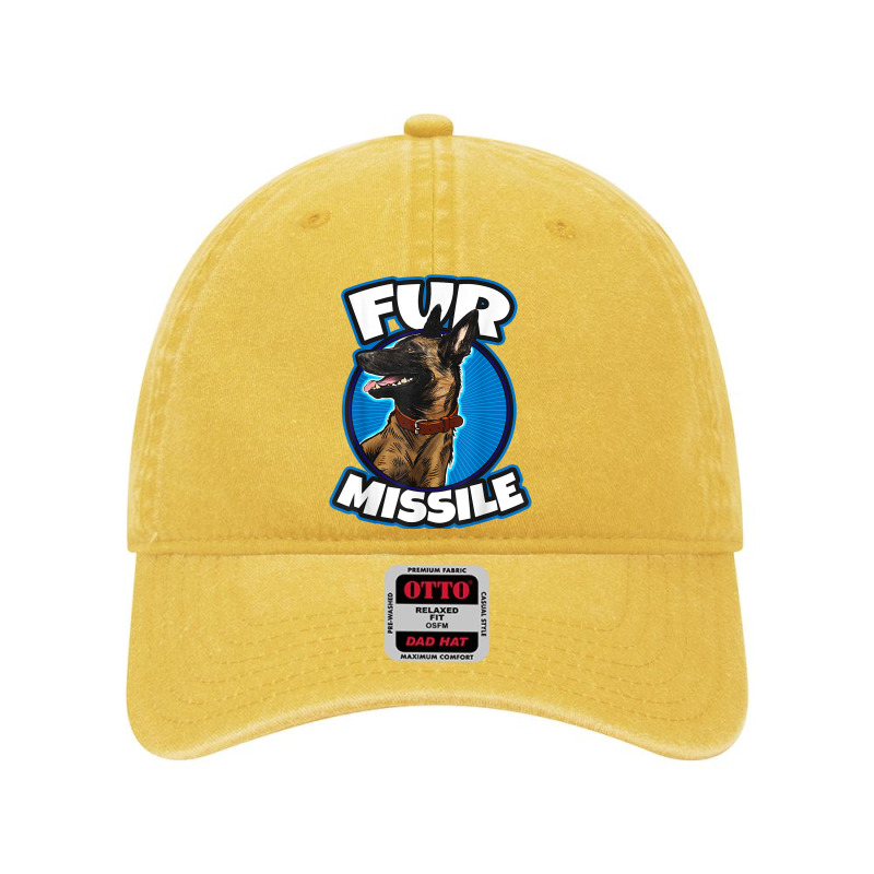 Fur Missiles Belgian Malinois Dog Missile T Shirt Dyed Cap by uekirstockpg | Artistshot