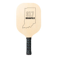 317 Area Code Of Indianapolis Or Indiana Zip List Pickleball Paddle | Artistshot