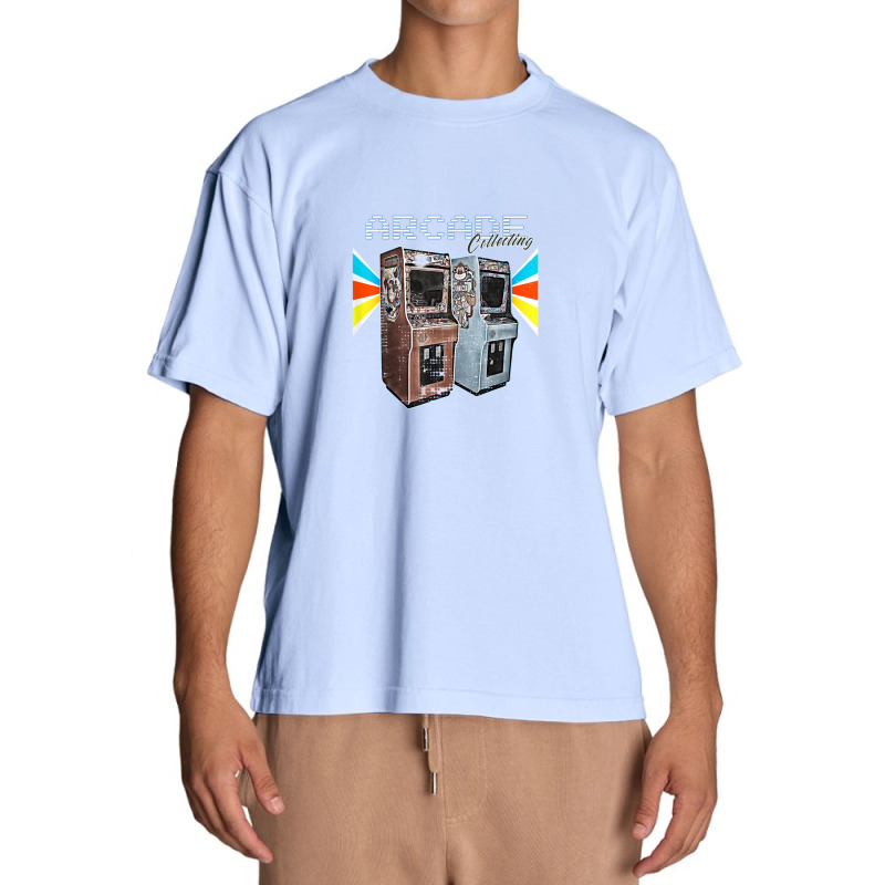 Arcade-cabinet-machine-1970-1980-1990-video-game-collection Urban Heavy T-shirt by RobertTaylor | Artistshot