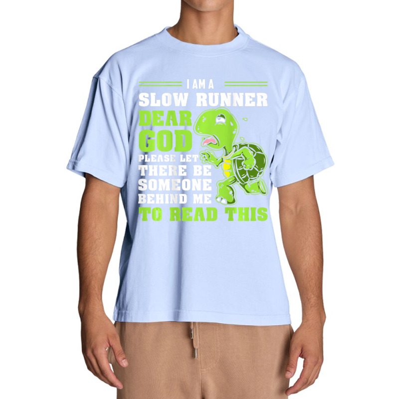 I'm A Slow Runner Turtle Marathon Running Run Urban Heavy T-shirt by cm-arts | Artistshot