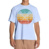 Lacrosse Vintage Retro Lacrosse Stick Sun Gift Urban Heavy T-shirt | Artistshot