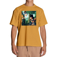 The First Meeting Between Goku And Bulma Gift Urban Heavy T-shirt | Artistshot