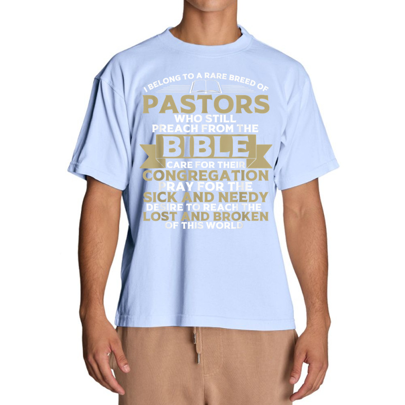 Funny Pastor Appreciation Gift Christian Preacher Men Women T Shirt Urban Heavy T-shirt by cm-arts | Artistshot