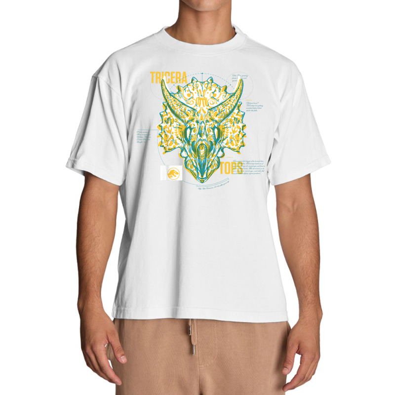 Fallen Kingdom Yellow Triceratops Facts Urban Heavy T-shirt | Artistshot