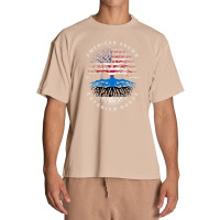 American Grown Estonian Roots Estonia Flag Urban Heavy T-shirt | Artistshot