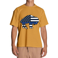 Buffalo Law Enforcement Support Flag Urban Heavy T-shirt | Artistshot